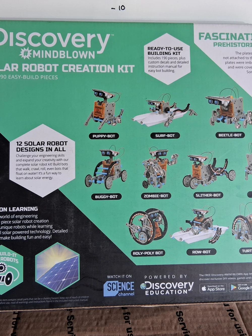 Discovery Solar Robot Creation Kit